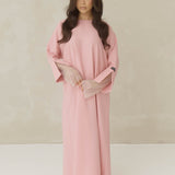ABAYA HIND BLUSH PINK