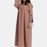 ABAYA HIND BLUSHED MOCHA