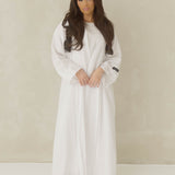 ABAYA YARA BRIDAL WHITE