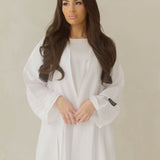 ABAYA YARA BRIDAL WHITE