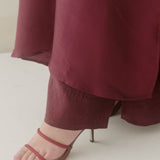 ABAYA ALAÏAH BURGUNDY