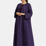 ABAYA YARA DEEP  GRAPE