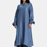 ABAYA ALAÏAH INDIGO BLUE