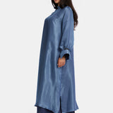 ABAYA ALAÏAH INDIGO BLUE