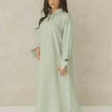 ABAYA ALAÏAH LIGHT GREEN