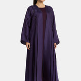 ABAYA YARA DEEP  GRAPE